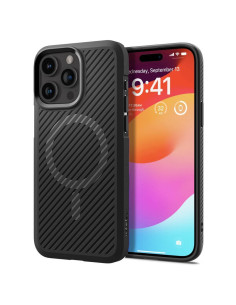 SPIGEN Core Armor MAG Coque compatible pour IPHONE 15 PRO noir mat