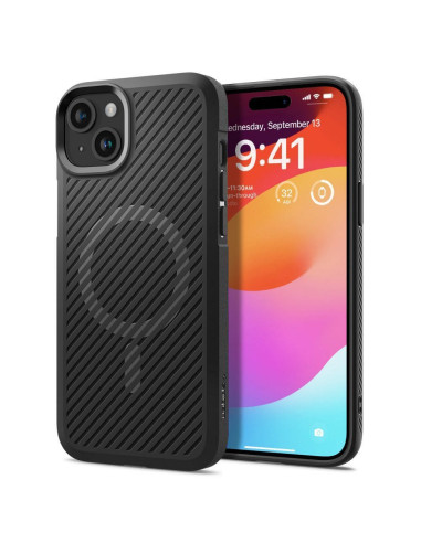 SPIGEN Core Armor MAG compatible with MagSafe for IPHONE 15 matte black