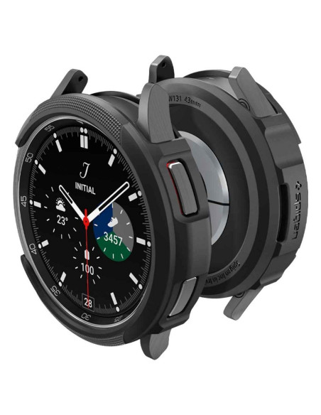 SPIGEN Liquid Air Coque pour SAMSUNG Galaxy Watch 6 Classic (43 MM) noir mat