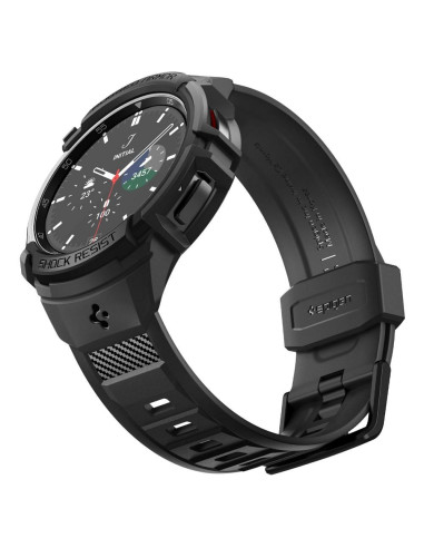 SPIGEN Rugged Armor "PRO" Coque pour SAMSUNG Galaxy Watch 6 Classic (43 MM) noir mat