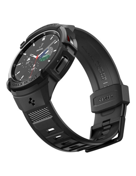 SPIGEN Rugged Armor "PRO" Coque pour SAMSUNG Galaxy Watch 6 Classic (43 MM) noir mat