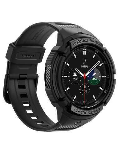 SPIGEN Rugged Armor "PRO" Coque pour SAMSUNG Galaxy Watch 6 Classic (43 MM) noir mat
