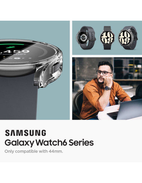 SPIGEN Ultra Hybrid Coque pour SAMSUNG Galaxy Watch 6 (44 MM) transparente