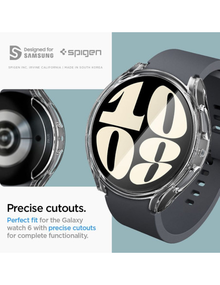 SPIGEN Ultra Hybrid Coque pour SAMSUNG Galaxy Watch 6 (44 MM) transparente