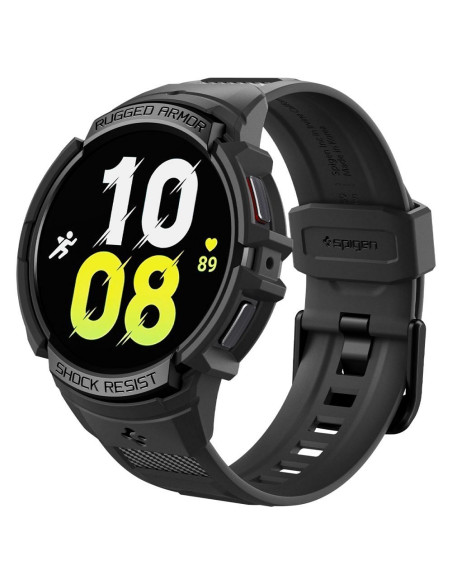 SPIGEN Rugged Armor "PRO" Coque pour SAMSUNG Galaxy Watch 6 (40 MM) noir mat