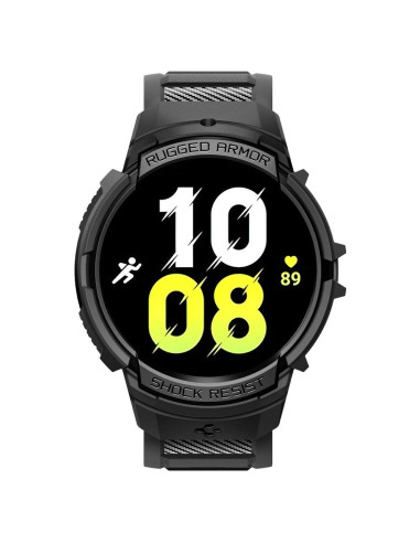 SPIGEN Rugged Armor "PRO" Coque pour SAMSUNG Galaxy Watch 6 (40 MM) noir mat