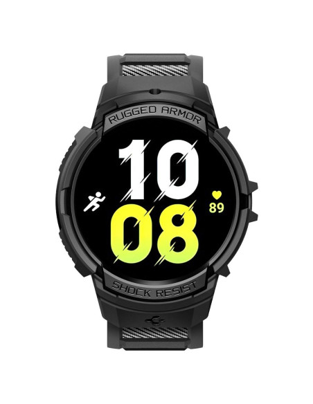 SPIGEN Rugged Armor "PRO" Coque pour SAMSUNG Galaxy Watch 6 (40 MM) noir mat