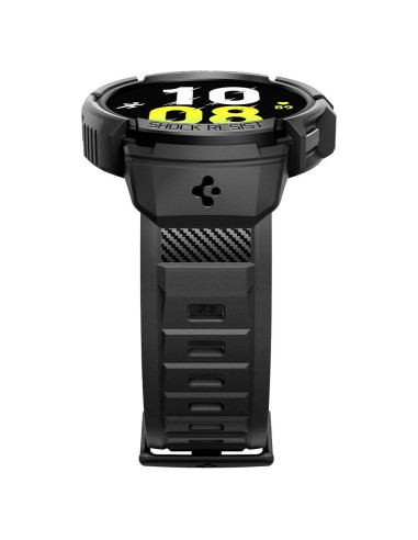 SPIGEN Rugged Armor "PRO" Coque pour SAMSUNG Galaxy Watch 6 (40 MM) noir mat