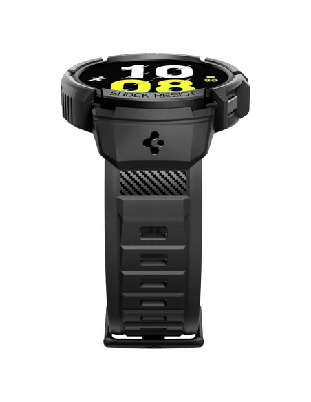 SPIGEN Rugged Armor "PRO" Coque pour SAMSUNG Galaxy Watch 6 (40 MM) noir mat