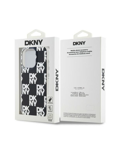 Coque DKNY pour IPHONE 15 Pro Max DKHCP15XHDLCEK (DKNY HC PC TPU Checkered Pattern) noir