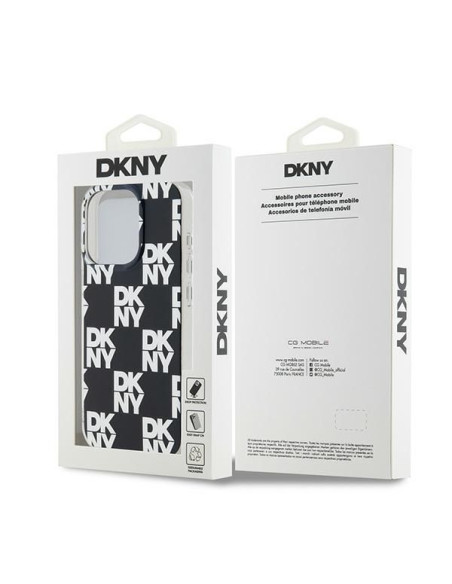Coque DKNY pour IPHONE 15 Pro Max DKHCP15XHDLCEK (DKNY HC PC TPU Checkered Pattern) noir