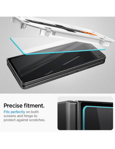 SPIGEN Tempered Glass GLAS.TR ”EZ FIT” 2-PACK do SAMSUNG Z FOLD 5 transparent