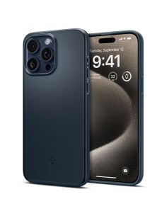 SPIGEN Thin Fit case for IPHONE 15 PRO MAX metal slate