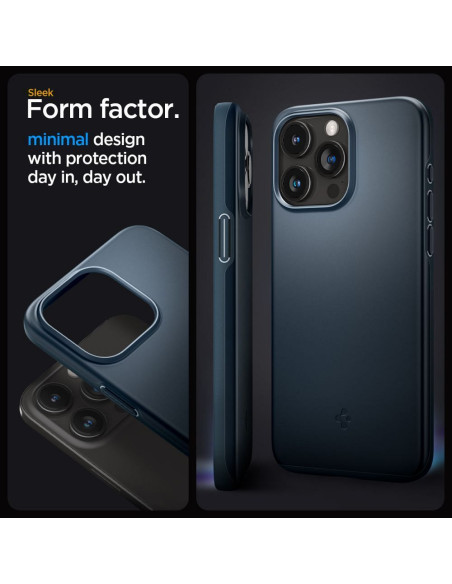 SPIGEN Thin Fit case for IPHONE 15 PRO MAX metal slate