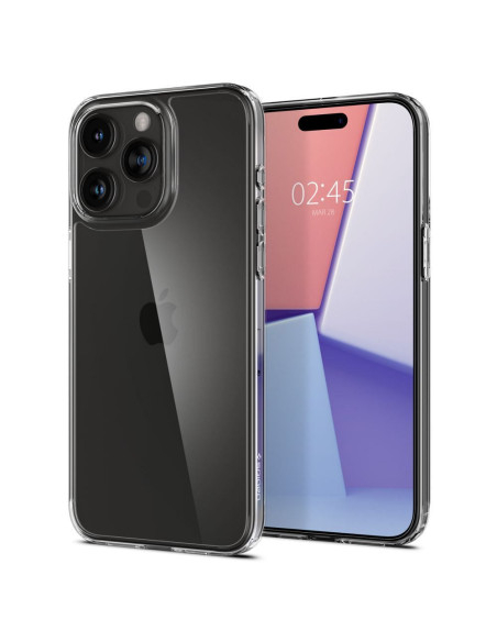 SPIGEN Coque hybride Airskin pour IPHONE 15 PRO MAX transparent
