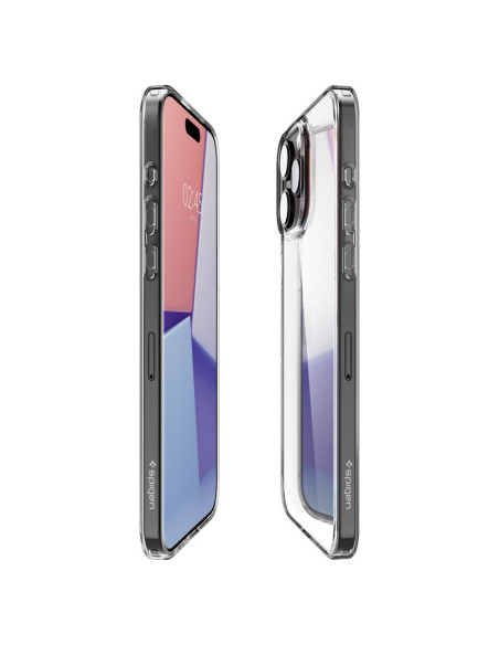 SPIGEN Coque hybride Airskin pour IPHONE 15 PRO MAX transparent