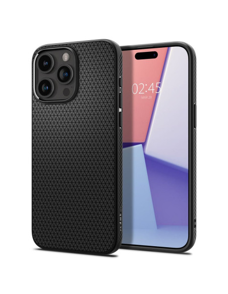 SPIGEN Liquid Air Coque pour IPHONE 15 PRO MAX noir mat
