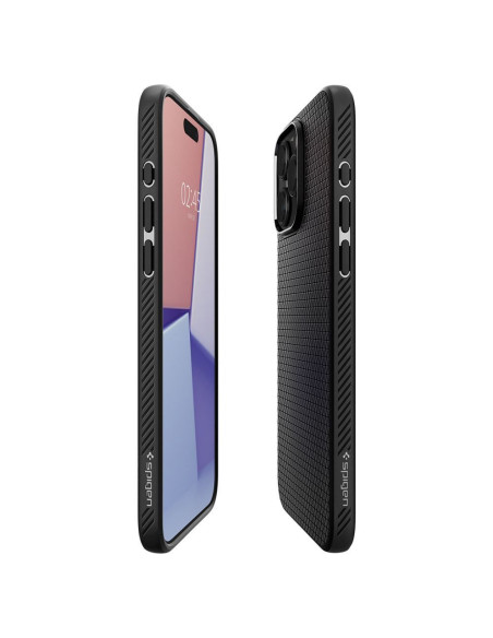 SPIGEN Liquid Air Coque pour IPHONE 15 PRO MAX noir mat
