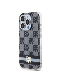 Coque pour IPHONE 13 Pro Max compatible avec MagSafe DKHMP13XHCPTSK (DKNY HC MagSafe PC TPU Checkered Pattern W/Printed Stripes) 2