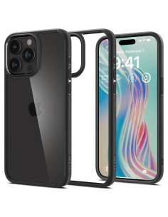 SPIGEN Ultra Hybrid Coque pour IPHONE 15 PRO MAX noir mat