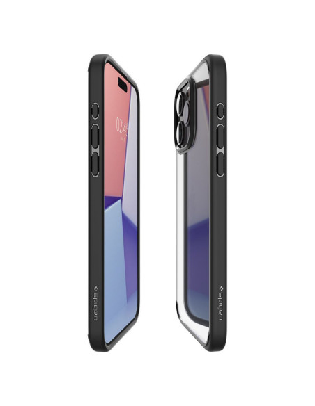 SPIGEN Ultra Hybrid Coque pour IPHONE 15 PRO MAX noir mat