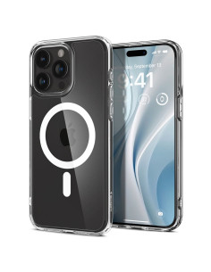 SPIGEN Ultra Hybrid Mag Safe Coque compatible pour IPHONE 15 PRO MAX blanc