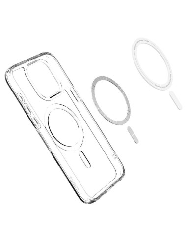 SPIGEN Ultra Hybrid Mag Safe Coque compatible pour IPHONE 15 PRO MAX blanc