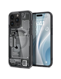 SPIGEN Ultra Hybrid compatible with MagSafe for IPHONE 15 PRO MAX zero white