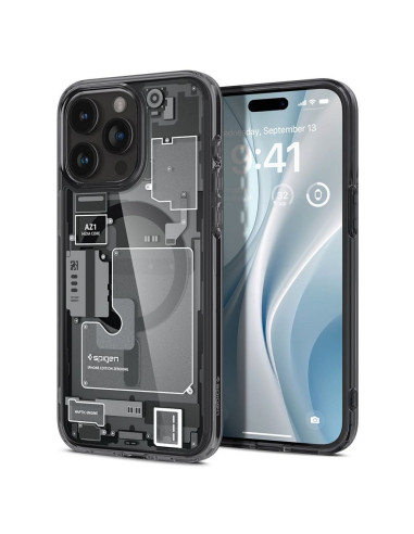 SPIGEN Ultra Hybrid compatible with MagSafe for IPHONE 15 PRO MAX zero white