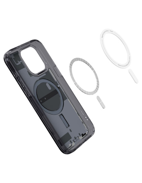 SPIGEN Ultra Hybrid compatible with MagSafe for IPHONE 15 PRO MAX zero white