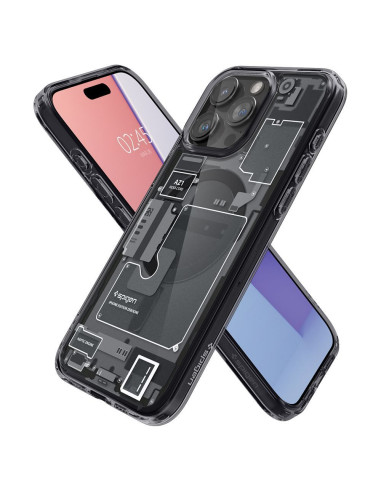 SPIGEN Ultra Hybrid compatible with MagSafe for IPHONE 15 PRO MAX zero white