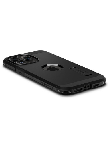 SPIGEN Tough Armor MAG Coque compatible avec MagSafe pour IPHONE 15 PRO MAX noir