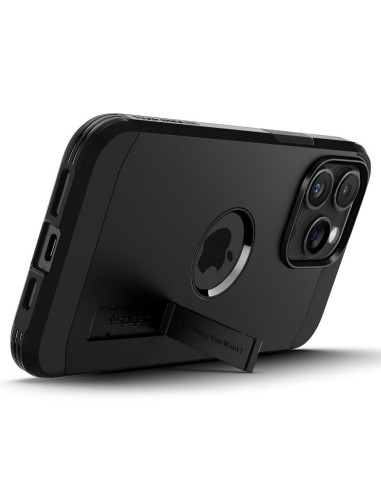 SPIGEN Tough Armor MAG Coque compatible avec MagSafe pour IPHONE 15 PRO MAX noir