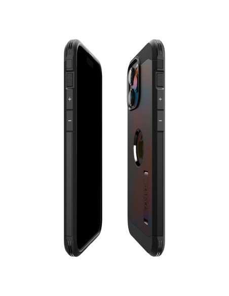 SPIGEN Tough Armor MAG Coque compatible avec MagSafe pour IPHONE 15 PRO MAX noir