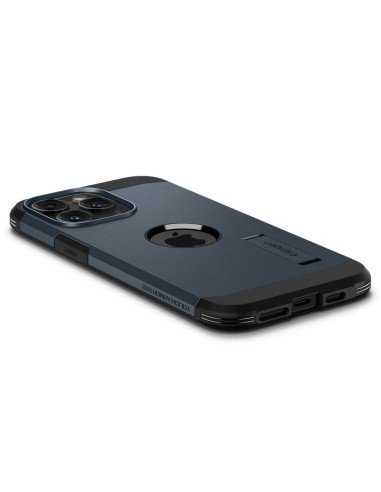 SPIGEN Tough Armor MAG compatible with MagSafe for IPHONE 15 PRO MAX metal slate