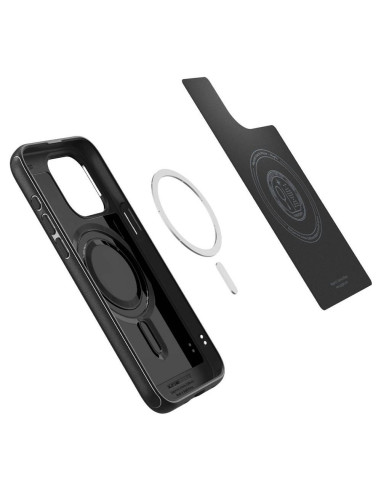SPIGEN Coque compatible Mag Armor pour IPHONE 15 PRO MAX noir mat