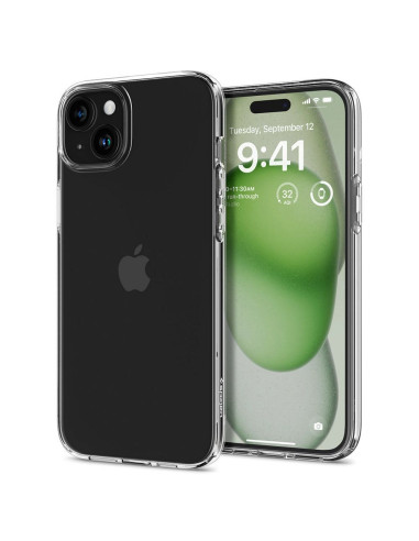 SPIGEN Coque à cristaux liquides pour IPHONE 15 PLUS transparente