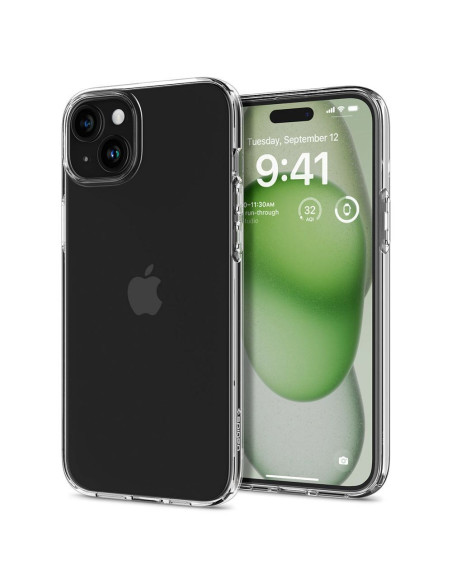 SPIGEN Coque à cristaux liquides pour IPHONE 15 PLUS transparente