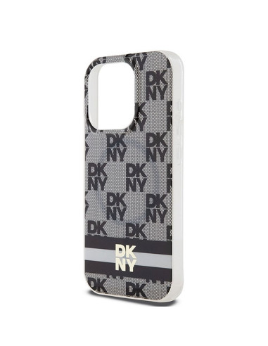 Coque pour IPHONE 14 Pro Max compatible avec MagSafe DKHMP14XHCPTSK (DKNY HC MagSafe PC TPU Checkered Pattern W/Printed Stripes)