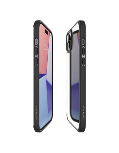 SPIGEN Ultra Hybrid Coque pour IPHONE 15 PLUS noir mat