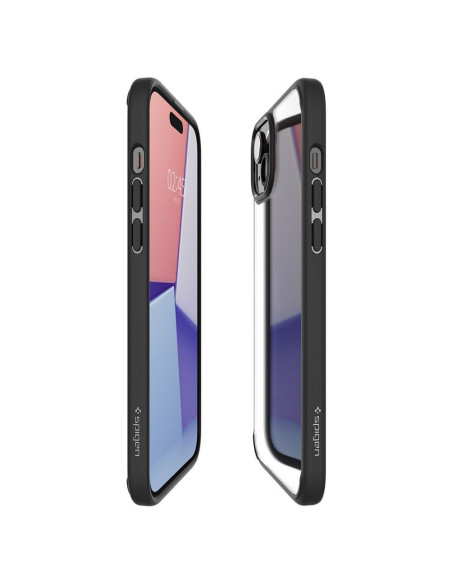SPIGEN Ultra Hybrid Coque pour IPHONE 15 PLUS noir mat