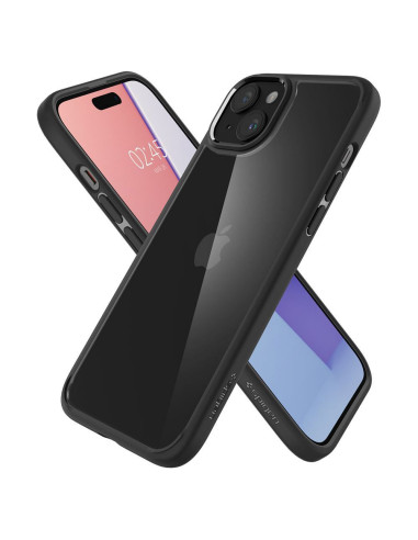 SPIGEN Ultra Hybrid Coque pour IPHONE 15 PLUS noir mat