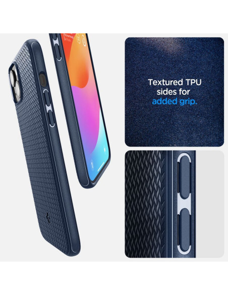 SPIGEN Coque compatible Mag Armor pour IPHONE 15 PLUS noir mat