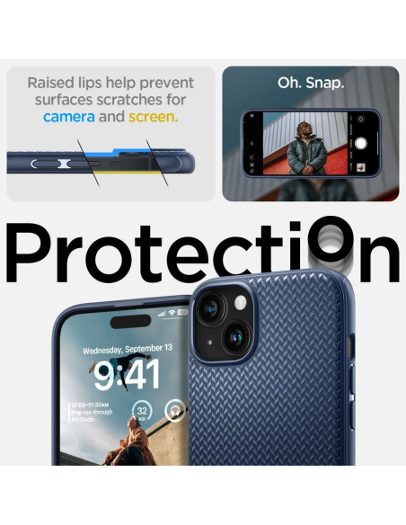 SPIGEN Coque compatible Mag Armor pour IPHONE 15 PLUS noir mat