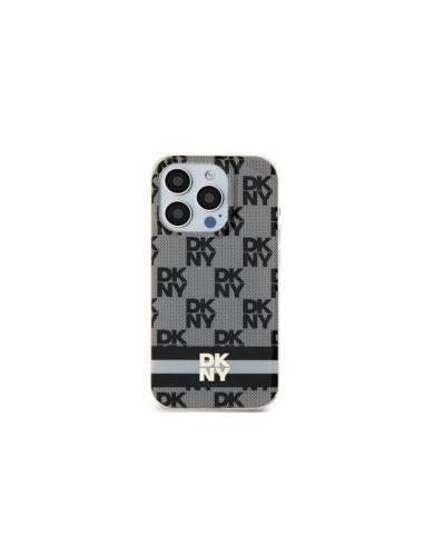 Coque DKNY pour IPHONE 15 compatible avec MagSafe DKHMP15SHCPTSK (DKNY HC MagSafe PC TPU Checkered Pattern W/Printed Stripes) no