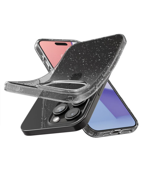 SPIGEN Liquid Crystal Coque pour IPHONE 15 PRO cristal pailleté