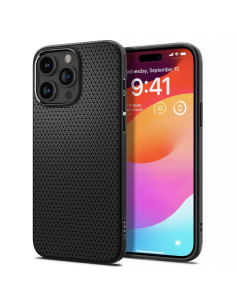 SPIGEN Liquid Air Coque pour IPHONE 15 PRO noir mat
