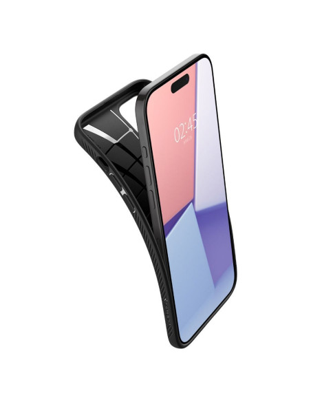 SPIGEN Liquid Air Coque pour IPHONE 15 PRO noir mat