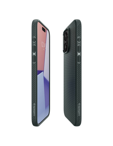 SPIGEN Liquid Air Coque pour IPHONE 15 PRO vert abysse