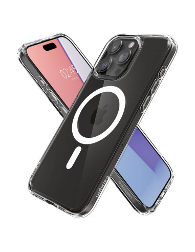 SPIGEN Ultra Hybrid compatible with MagSafe for IPHONE 15 PRO white